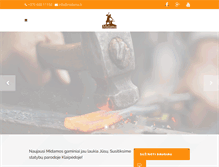 Tablet Screenshot of midama.lt